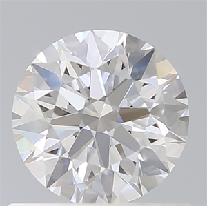 Picture of Lab Created Diamond 0.73 Carats, Round with Ideal Cut, D Color, VVS2 Clarity and Certified by IGI