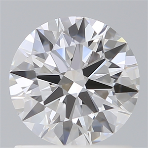 Picture of Lab Created Diamond 1.08 Carats, Round with Ideal Cut, D Color, VS1 Clarity and Certified by IGI