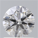Lab Created Diamond 0.90 Carats, Round with Ideal Cut, D Color, VS1 Clarity and Certified by IGI