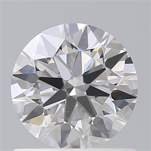 Picture of Lab Created Diamond 0.90 Carats, Round with Ideal Cut, D Color, VS1 Clarity and Certified by IGI