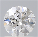 Lab Created Diamond 0.90 Carats, Round with Ideal Cut, D Color, VS2 Clarity and Certified by IGI