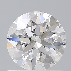 Picture of Lab Created Diamond 0.90 Carats, Round with Ideal Cut, D Color, VS2 Clarity and Certified by IGI