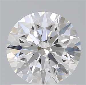Picture of Lab Created Diamond 1.08 Carats, Round with Ideal Cut, D Color, VS2 Clarity and Certified by IGI
