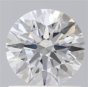 Picture of Lab Created Diamond 1.04 Carats, Round with Ideal Cut, E Color, VVS2 Clarity and Certified by IGI