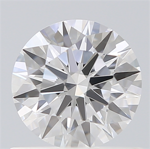 Picture of Lab Created Diamond 0.72 Carats, Round with Ideal Cut, D Color, VVS2 Clarity and Certified by IGI