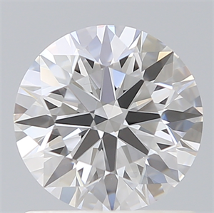 Picture of Lab Created Diamond 1.09 Carats, Round with Ideal Cut, D Color, VS2 Clarity and Certified by IGI