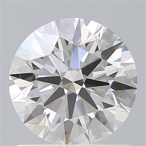 Picture of Lab Created Diamond 1.09 Carats, Round with Ideal Cut, D Color, VS1 Clarity and Certified by IGI