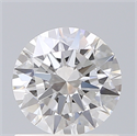 Del inventario de diamantes de laboratorio, 0.90 quilates, Redondo , Color D, claridad VVS2 y certificado IGI