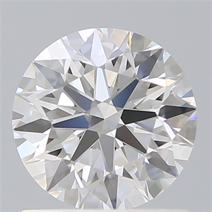 Picture of Lab Created Diamond 1.09 Carats, Round with Ideal Cut, E Color, VVS2 Clarity and Certified by IGI