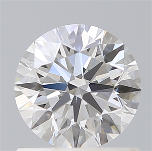 Picture of Lab Created Diamond 0.90 Carats, Round with Ideal Cut, D Color, VS1 Clarity and Certified by IGI