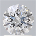 Lab Created Diamond 1.10 Carats, Round with Ideal Cut, D Color, VS1 Clarity and Certified by IGI