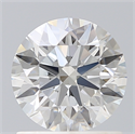 Del inventario de diamantes de laboratorio, 1.10 quilates, Redondo , Color E, claridad VVS2 y certificado IGI