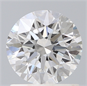 Lab Created Diamond 1.11 Carats, Round with Ideal Cut, D Color, VVS2 Clarity and Certified by IGI