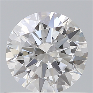 Picture of Lab Created Diamond 0.70 Carats, Round with Excellent Cut, D Color, VS2 Clarity and Certified by IGI