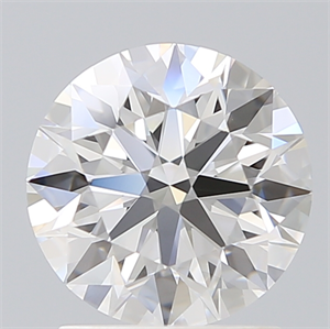 Picture of Lab Created Diamond 1.73 Carats, Round with Ideal Cut, E Color, VS1 Clarity and Certified by IGI