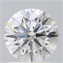 Lab Created Diamond 1.06 Carats, Round with Ideal Cut, D Color, VVS1 Clarity and Certified by IGI