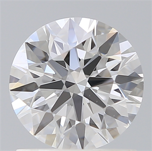 Picture of Lab Created Diamond 1.09 Carats, Round with Ideal Cut, D Color, VS1 Clarity and Certified by IGI
