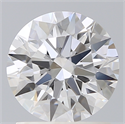Lab Created Diamond 1.36 Carats, Round with Ideal Cut, D Color, VS1 Clarity and Certified by IGI
