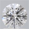 Del inventario de diamantes de laboratorio, 1.07 quilates, Redondo , Color D, claridad VVS2 y certificado IGI