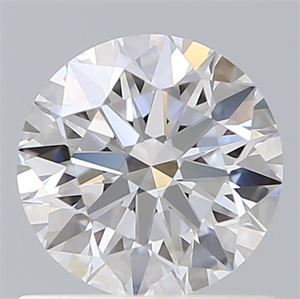 Picture of Lab Created Diamond 0.91 Carats, Round with Ideal Cut, D Color, VVS2 Clarity and Certified by IGI