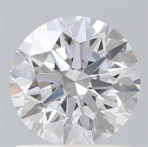 Picture of Lab Created Diamond 1.22 Carats, Round with Ideal Cut, E Color, VVS1 Clarity and Certified by IGI