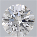 Lab Created Diamond 1.10 Carats, Round with Ideal Cut, D Color, VS1 Clarity and Certified by IGI