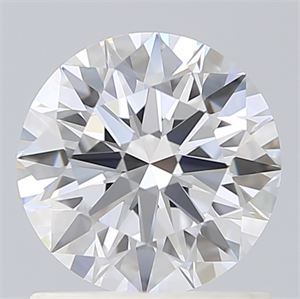 Picture of Lab Created Diamond 1.04 Carats, Round with Ideal Cut, E Color, VVS2 Clarity and Certified by IGI