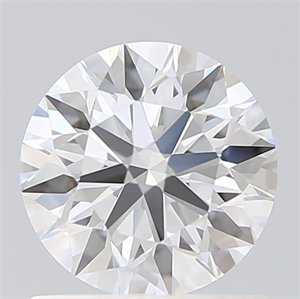Picture of Lab Created Diamond 1.04 Carats, Round with Ideal Cut, D Color, VS1 Clarity and Certified by IGI