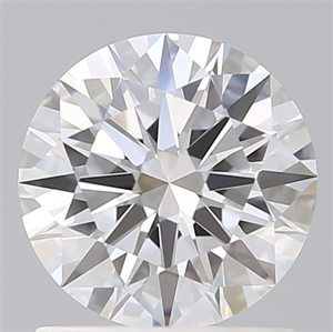 Picture of Lab Created Diamond 1.19 Carats, Round with Ideal Cut, D Color, VVS2 Clarity and Certified by IGI