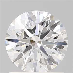 Picture of Lab Created Diamond 1.11 Carats, Round with Ideal Cut, D Color, VVS2 Clarity and Certified by IGI
