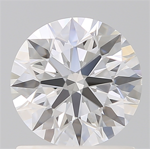 Picture of Lab Created Diamond 1.09 Carats, Round with Ideal Cut, D Color, VS1 Clarity and Certified by IGI