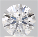 Lab Created Diamond 1.18 Carats, Round with Ideal Cut, D Color, VS2 Clarity and Certified by IGI