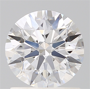 Picture of Lab Created Diamond 1.18 Carats, Round with Ideal Cut, D Color, VS2 Clarity and Certified by IGI