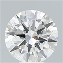 Lab Created Diamond 6.85 Carats, Round with Excellent Cut, G Color, VS1 Clarity and Certified by IGI