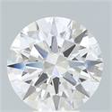 Lab Created Diamond 6.37 Carats, Round with Excellent Cut, G Color, VS1 Clarity and Certified by IGI