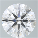 Del inventario de diamantes de laboratorio, 11.08 quilates, Redondo , Color E, claridad VVS2 y certificado IGI