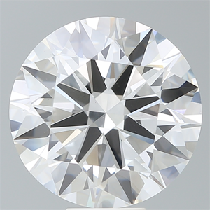 Picture of Lab Created Diamond 11.09 Carats, Round with Ideal Cut, F Color, VS1 Clarity and Certified by IGI