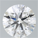 Lab Created Diamond 6.71 Carats, Round with Ideal Cut, G Color, VS1 Clarity and Certified by IGI