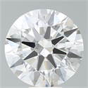 Lab Created Diamond 9.54 Carats, Round with Ideal Cut, G Color, VS1 Clarity and Certified by IGI