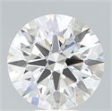Lab Created Diamond 9.19 Carats, Round with Ideal Cut, G Color, VS1 Clarity and Certified by IGI