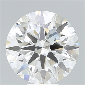 Picture of Lab Created Diamond 9.19 Carats, Round with Ideal Cut, G Color, VS1 Clarity and Certified by IGI