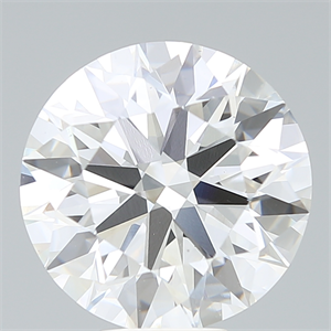 Picture of Lab Created Diamond 8.71 Carats, Round with Ideal Cut, G Color, VS1 Clarity and Certified by IGI
