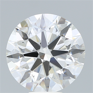 Picture of Lab Created Diamond 9.57 Carats, Round with Ideal Cut, F Color, VS1 Clarity and Certified by IGI
