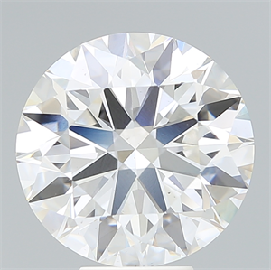 Picture of Lab Created Diamond 7.59 Carats, Round with Ideal Cut, F Color, VS1 Clarity and Certified by IGI