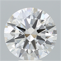 Lab Created Diamond 8.34 Carats, Round with Excellent Cut, F Color, VS1 Clarity and Certified by IGI