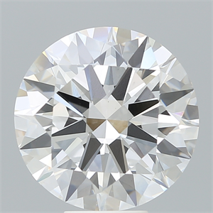 Picture of Lab Created Diamond 8.34 Carats, Round with Excellent Cut, F Color, VS1 Clarity and Certified by IGI