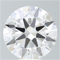 Lab Created Diamond 7.44 Carats, Round with Ideal Cut, F Color, VS2 Clarity and Certified by IGI