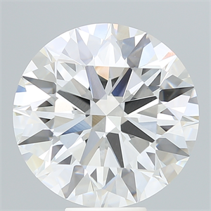Picture of Lab Created Diamond 9.74 Carats, Round with Ideal Cut, G Color, VS1 Clarity and Certified by IGI