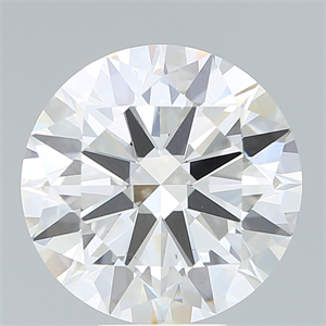 Picture of Lab Created Diamond 7.71 Carats, Round with Excellent Cut, G Color, VS1 Clarity and Certified by IGI