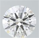 Del inventario de diamantes de laboratorio, 6.68 quilates, Redondo , Color F, claridad VS1 y certificado IGI
